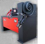 Ornamental bar working machine, square bar twisting, scroll tooling for flat & round bars, baskets, hooks, links, circles/rings