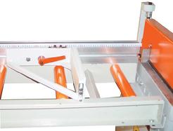 manual length stop roller conveyors