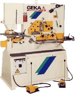 HYDRAULIC IRONWORKER 88 TON PUNCH CAPACITY