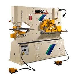 Geka Ironworkers 40 ton to 240 ton punching power
