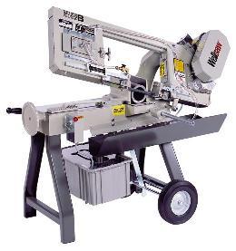 Wellsaw 58 Bandsaw offers the flexibility of both horizontal and vertical sawing plus it is completely portable. Choose either Wet cutting or Dry cutting models.