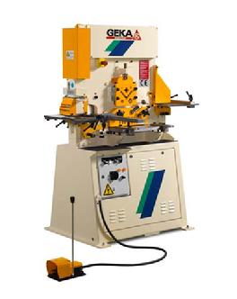 55 ton punching power single cylinder hydraulic ironworker