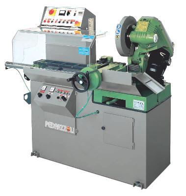Automatic circular coldsaw machine for cutting stainless, steel, & aluminum