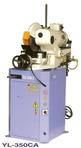 YLM Semi automatic cold saw machines available in 2 models YLM280(12") & YLM-350(14")Pneumatic system;auto clamp,auto cutting,easy to operate and high performance. Push button or foot pedal start standard equipment