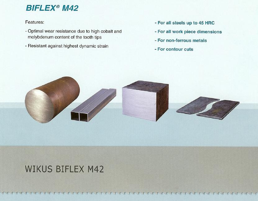 Wikus Biflex M42 NR. 526 Band Saw Blades