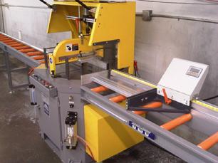 5' to 20' infeed & outfeed roller conveyors available with manual or digital length stop.