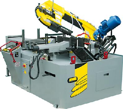 FMB JUPITER CN AUTOMATIC BANDSAW WITH SWIVEL SAW HEAD 0-45 DEGREES IN AUTOMATIC CYCLE, 0-60 DEGREES IN SEMI-AUTOMATIC